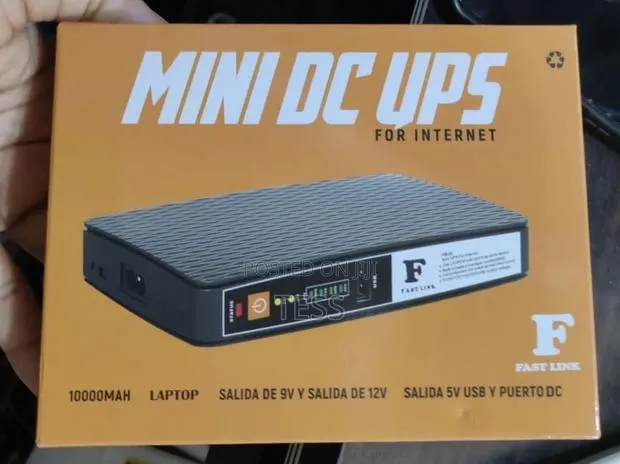 Ups Mini Dc 10,000mah for Router and CCTV Cameras · Photo 1