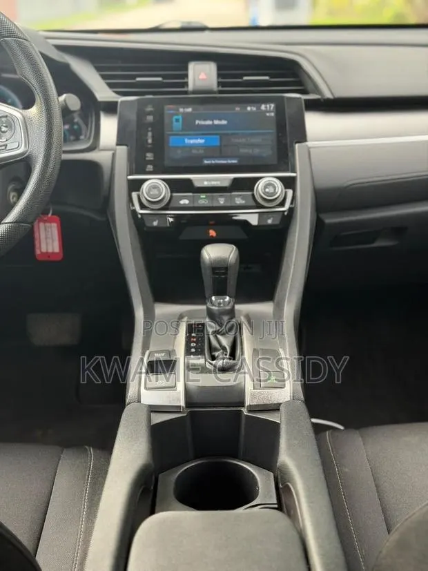 2017 White Honda Civic LX · Photo 1