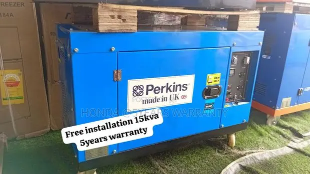 Perkins 15kVA Silent Generator – Perfect for Homes Businesses 15kVA · Photo 1