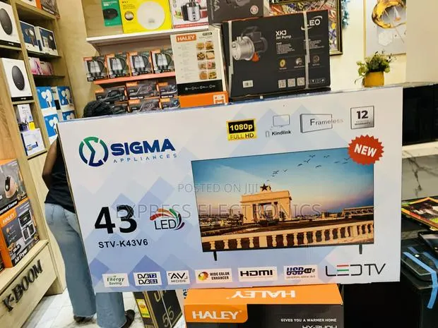Grab the Best Tv Sigma Sig-K43v6. FHD Satellite Digital · Photo 1