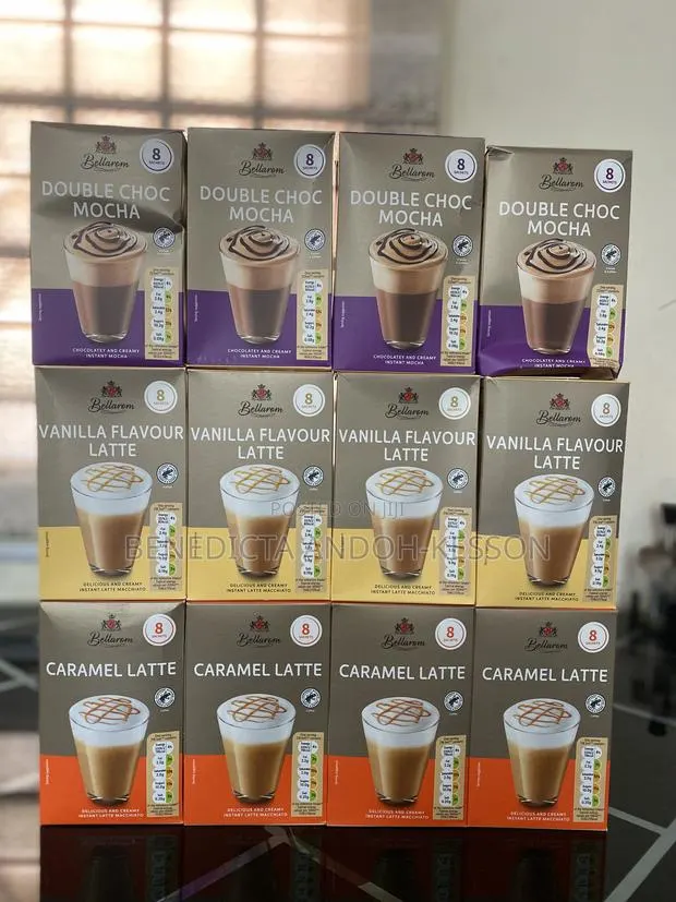 Bellarom Caramel, Double Mocha and Vanilla Latte · Photo 1