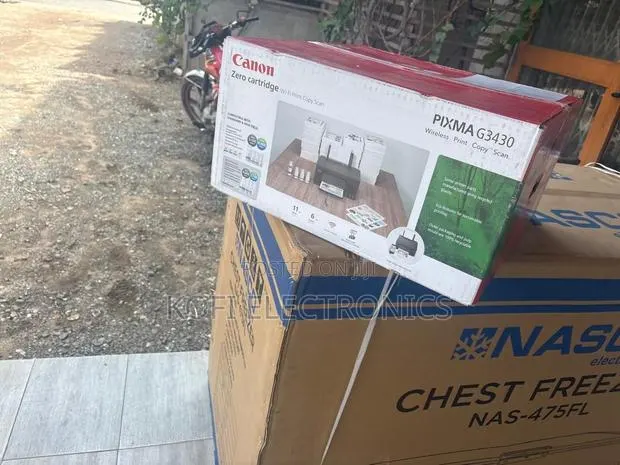 Canon Pixma Inkjet Printer With Refillable Ink Tank · Photo 1