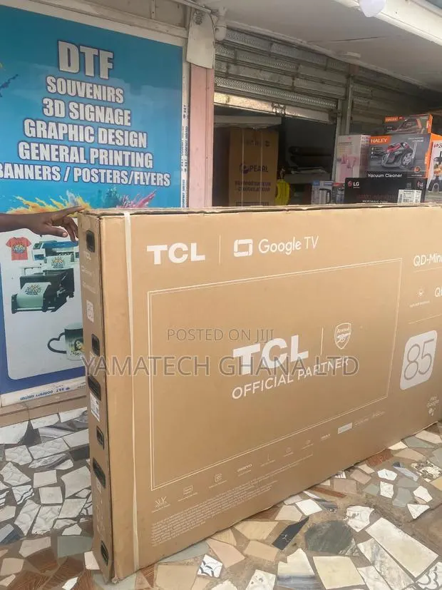 Original TCL 85inch Qd- Mini Led Qled Google Smart 4k TV · Photo 1