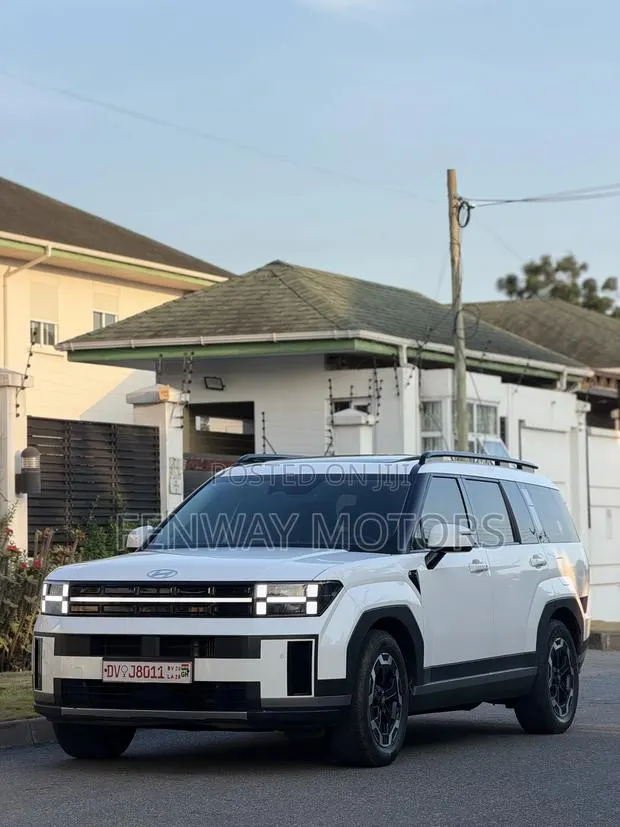 Hyundai Santa Fe Limited 2024 White · Photo 1