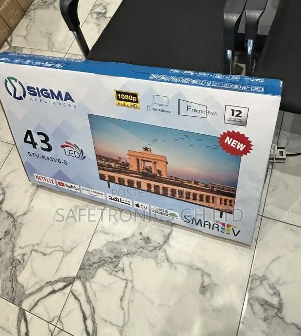 Design Classic Sig-K43v6-S Led Full Hd Smart Sigma Tv · Photo 1