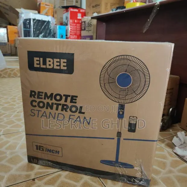Ever Reliable 16'' Remote Controlled Stand Fan From Elbee · Photo 1