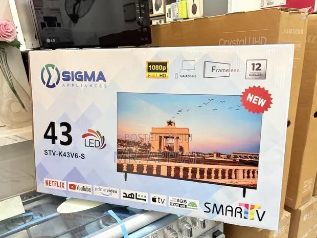 Shop Original Sigma Sig-K43v6-S 43 Inch Full Hd Android Smart Tv. · Photo 1