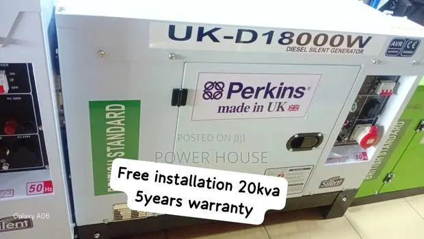 Industrial Perkins 20kva Generator – Fuel Efficient High Performance · Photo 1