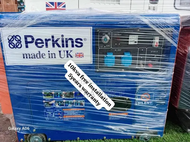Power Burst Perkins Diesel Generator 10kva 13000wats Diesel · Photo 1
