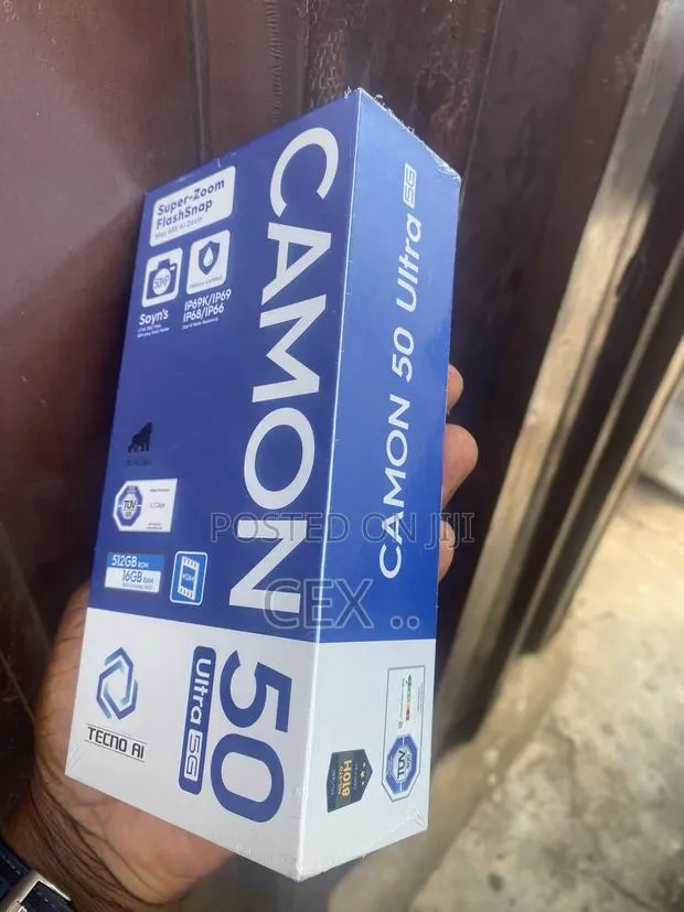 New Tecno Camon 50 Ultra 512 GB Black · Photo 1