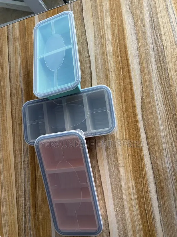 Silicone 2in1 3in1 and 4in1 Soup Bowls 3pcs Set(for Food Freezing) · Photo 1