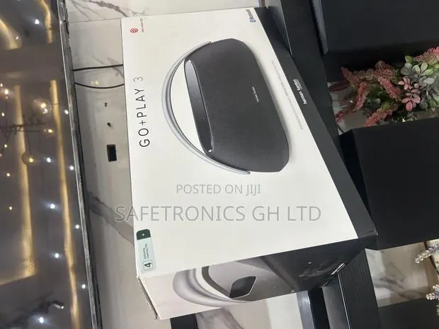 Choose New (Black) Harman Kardon Go + Play 3 Bluetooth Speaker · Photo 1
