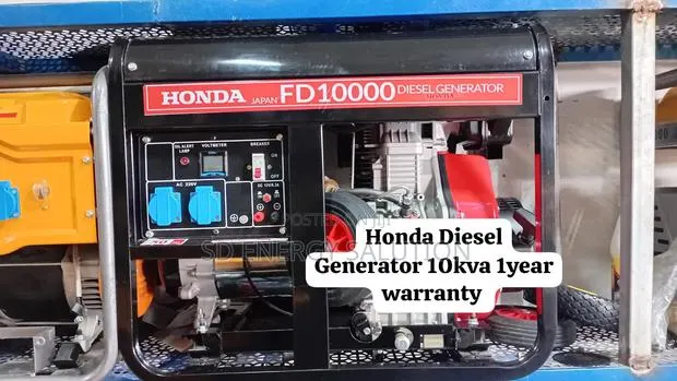 Honda 10kVA Diesel Generator – Reliable Home Business Power · Photo 1