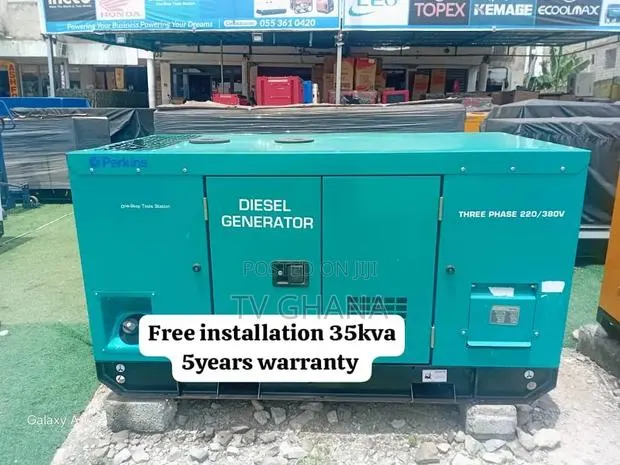 Perkins 35kVA Genset – Commercial Industrial Backup Power35kva · Photo 1