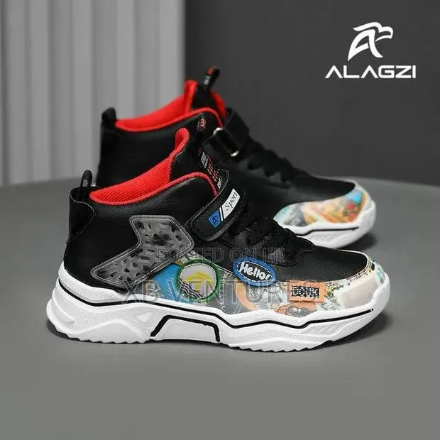 Children's Fashion Velcro Design Non-Slip Casual Shoes · Photo 3