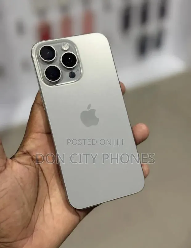 Apple iPhone 15 Pro Max 256 GB Silver · Photo 1