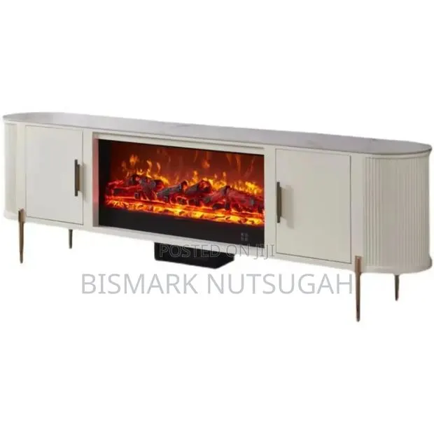 Luxury Fireplace Tv Stand · Photo 1