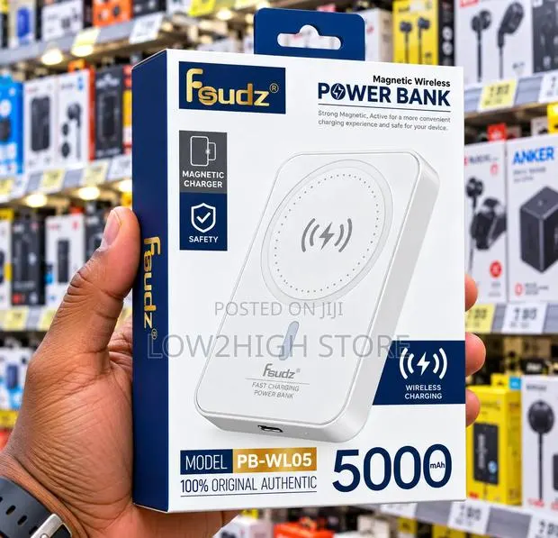 Fsudz PB-WL05 5,000mAh Magnetic Wireless Power Bank · Photo 1