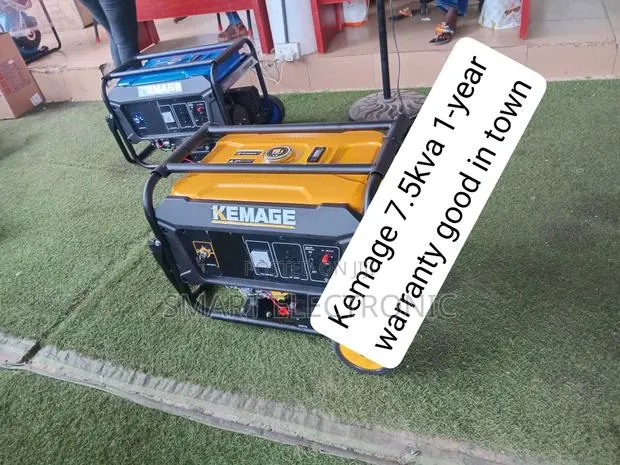 Powerful KEMAGE 7.5KVA 8500W Generator – Reliable Petrol Genset · Photo 1