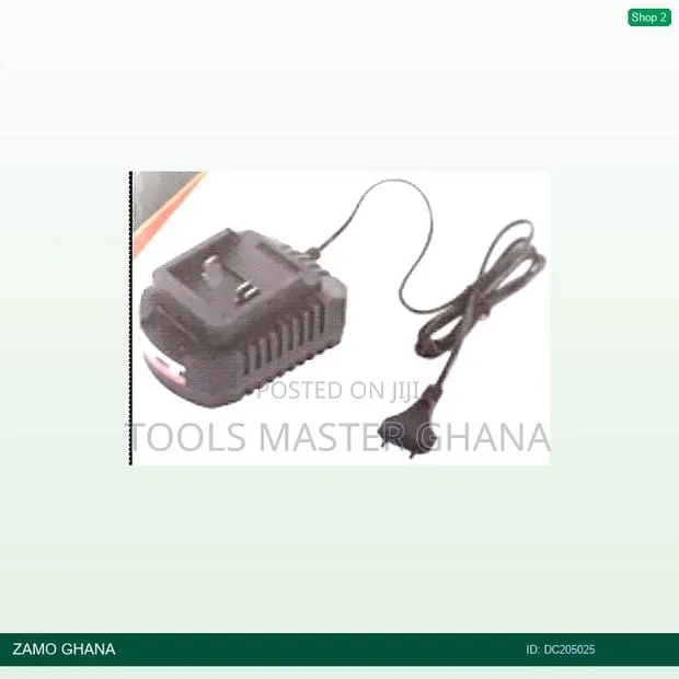 20v Battery Charger for 2.5a and 5.0a 2.3a 2 Pins - Dc205025 · Photo 1