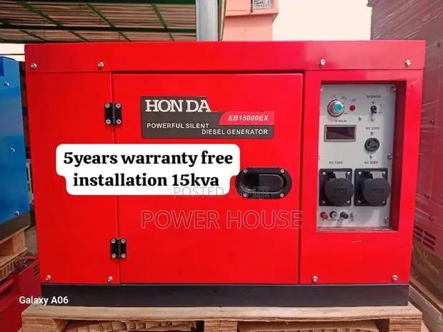 Super Alpha Forge 16500watts Diesel 15kva Honda Diesel 15kva · Photo 1
