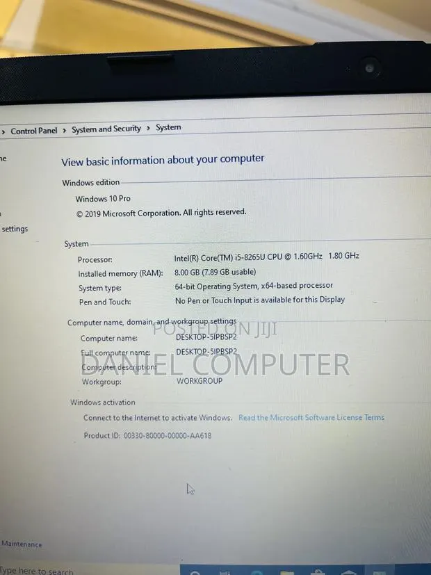 Laptop HP 250 G7 8GB Intel Core i7 HDD 1T · Photo 1