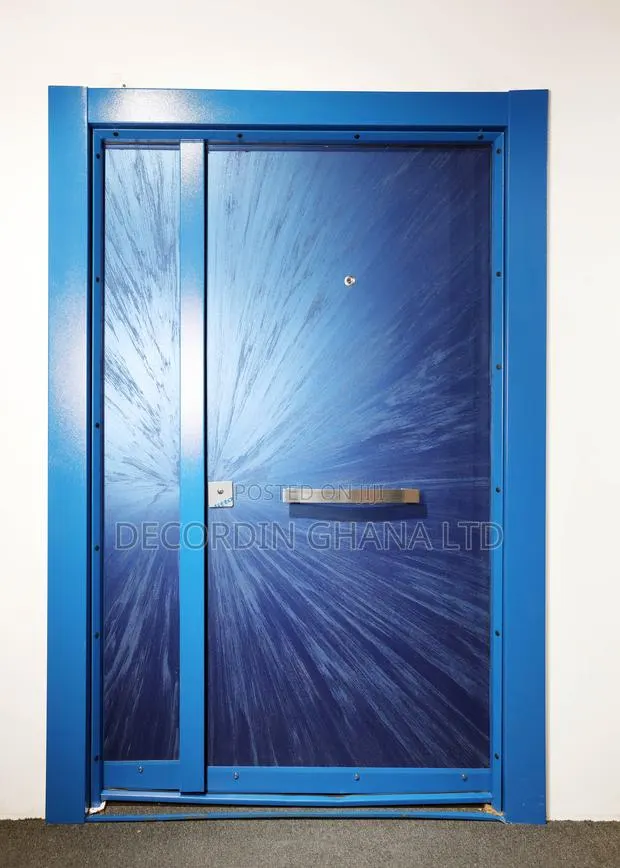 Stone Model Security Door (Blue) · Photo 1
