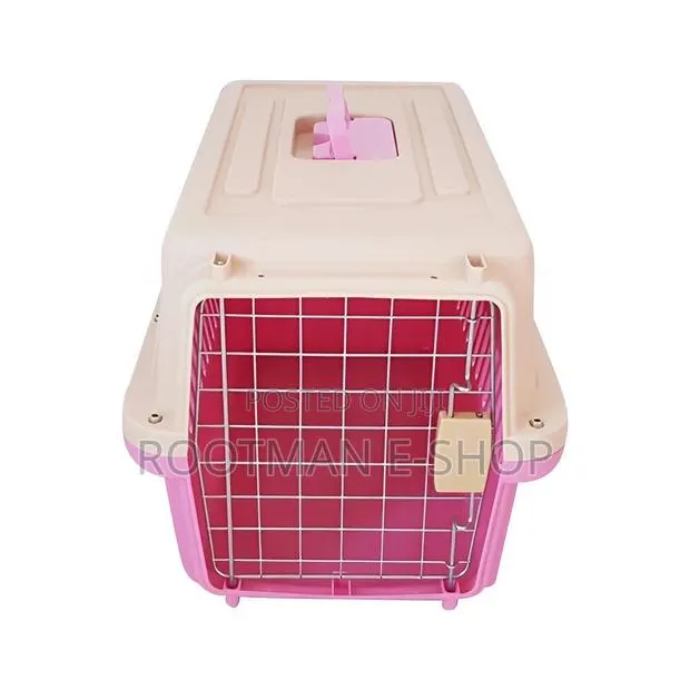 Large Dog Cat Carrier Box Puppy Portable Pet Transporter Cage Crate · Photo 1