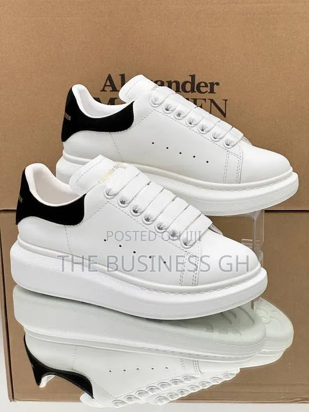 White Alexander McQueen Sneakers · Photo 1