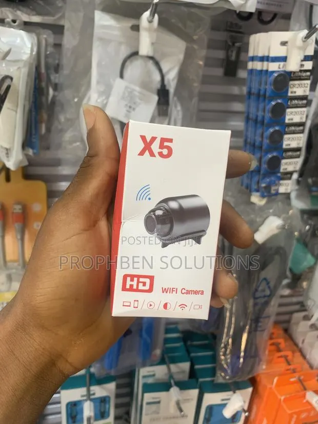 X5 Mini Wifi Spy Camera With Night Vision Motion Detection · Photo 1