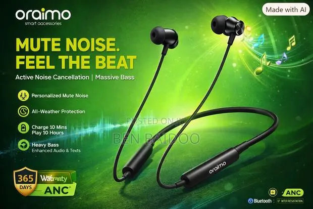 Oraimo Necklace 5 (Massively Clear Sound) · Photo 1