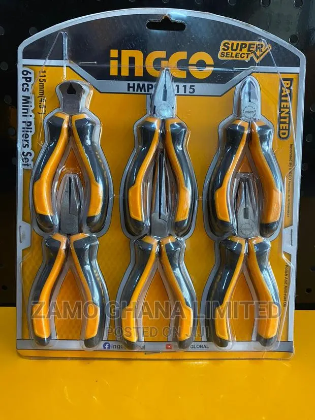 Ingco 6 PCS Mini Pliers Set - Hmps06115 · Photo 1