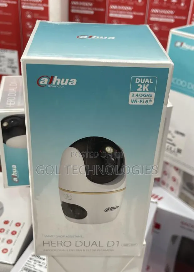 Dahua Dh-H3d-3f - Dh-H3d-3f 3+3mp Indoor Wi-Fi Dual-Lens Pan Camera · Photo 1