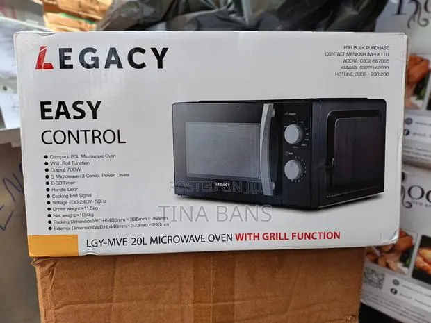 Legacy 20Litres Microwave With Grill · Photo 1