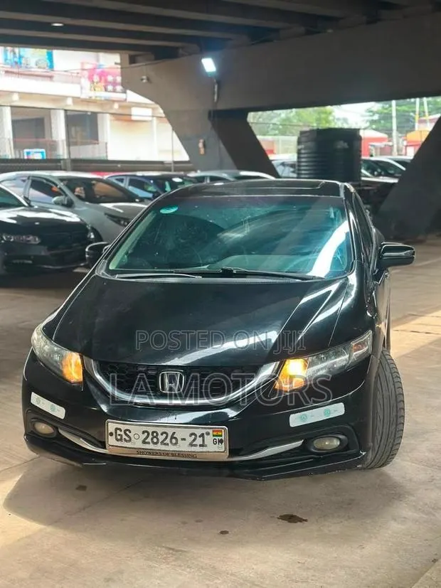 Honda Civic 2015 Black · Photo 1