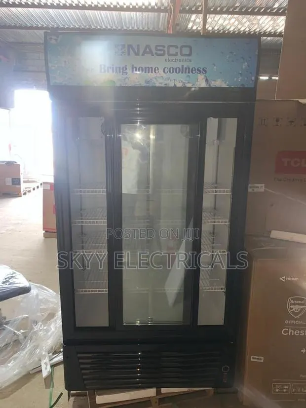 Nasco Nas Fl850-2dr 728liters Double Door Display-fridge · Photo 1