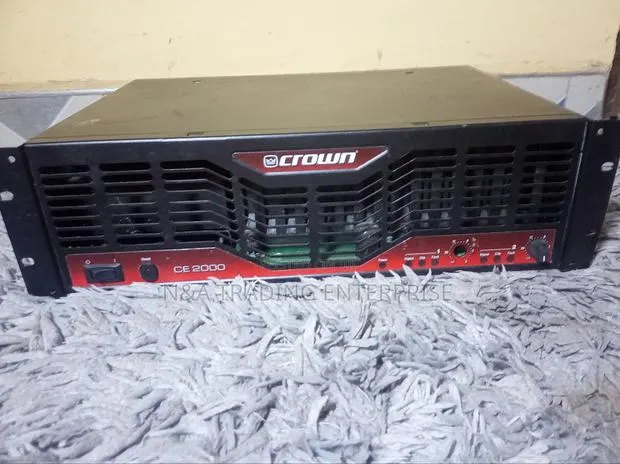 Crown Ce2000 2 Channel Power Amplifier From U.S.A