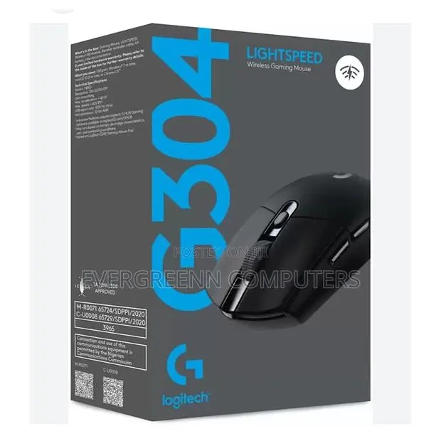 Gaming Mouse, G304, Wireless and Rechargeable · Photo 1