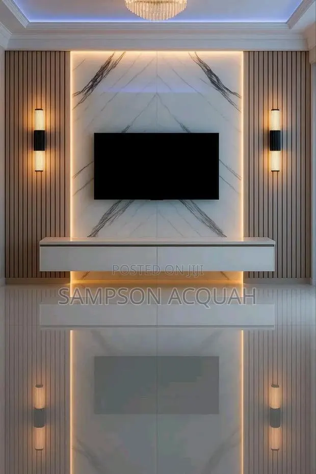 Panel Console - Panel Designs TV Cabinet -TV Console · Photo 1