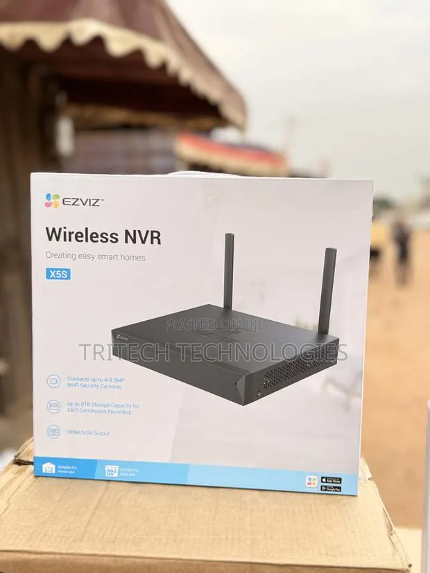 Ezviz X5s-4w 4ch Wifi Wireless NVR That Can Connect Up to 4wifi Camera · Photo 1