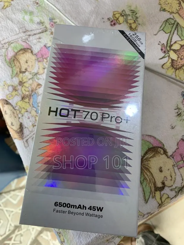 New Infinix Hot 70 Pro 5G+ 256 GB Black · Photo 1