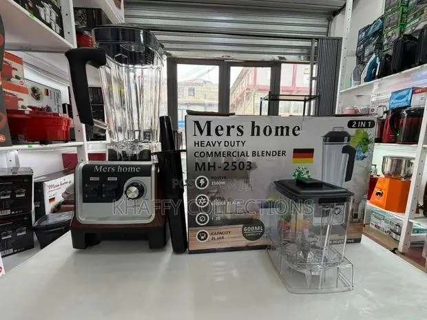 Mers Home Heavy-Duty Duty Commercial Blender 3500w + Grinder 2in1 · Photo 1