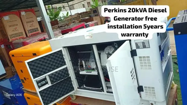 Perkins Diesel Silent Generator – Heavy Duty Power Machine · Photo 1