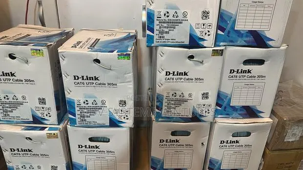 D Link Cat 6 Cable · Photo 1
