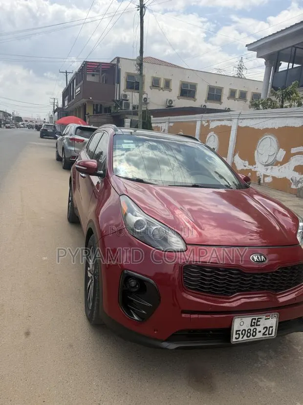 Kia Sportage SX 4dr SUV (2.0L 4cyl Turbo 6A) 2017 Red · Photo 1