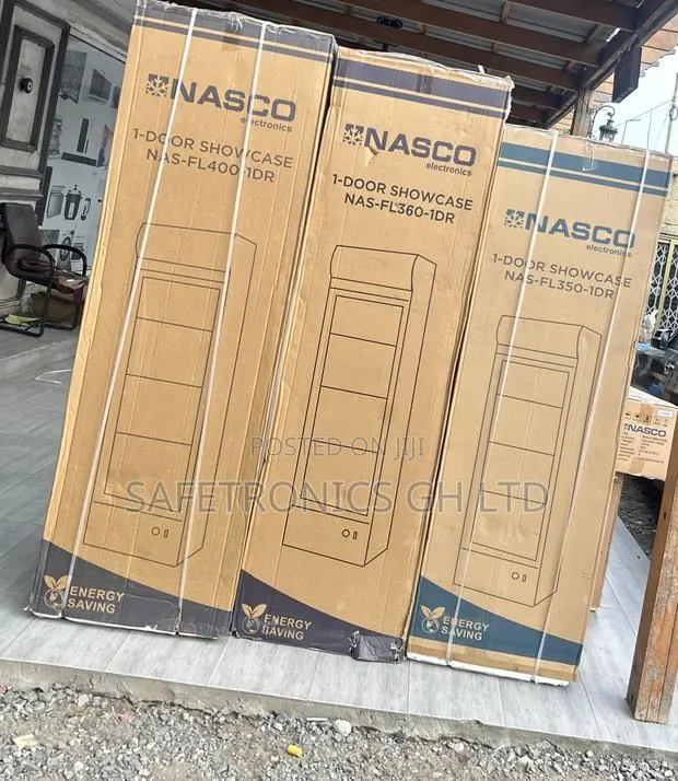 Neatly Sealed Nasco 288ltrs Single Door Display Fridge (Nas-Fl350-1dr) · Photo 1
