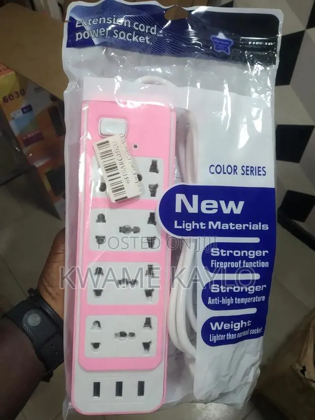 Extension Power Socket With Usb Charging Port · Photo 1