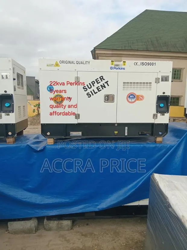 Perkins 22KVA Silent Diesel Generator – Premium Heavy Duty Genset · Photo 1
