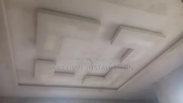Installation of Plasterboard · Photo 1
