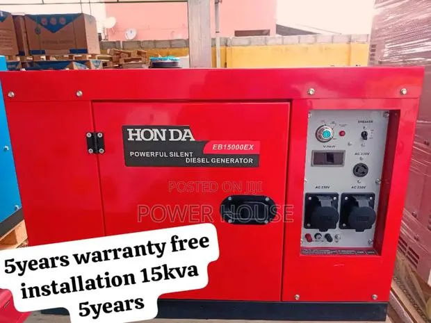Genuine Radiant Shield Honda 16500watts 15kva Diesel Generat · Photo 1